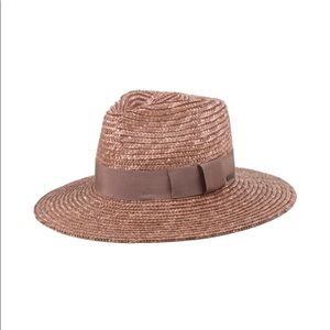 Brixton Joanna Lilac Straw Hat Sz M NWT